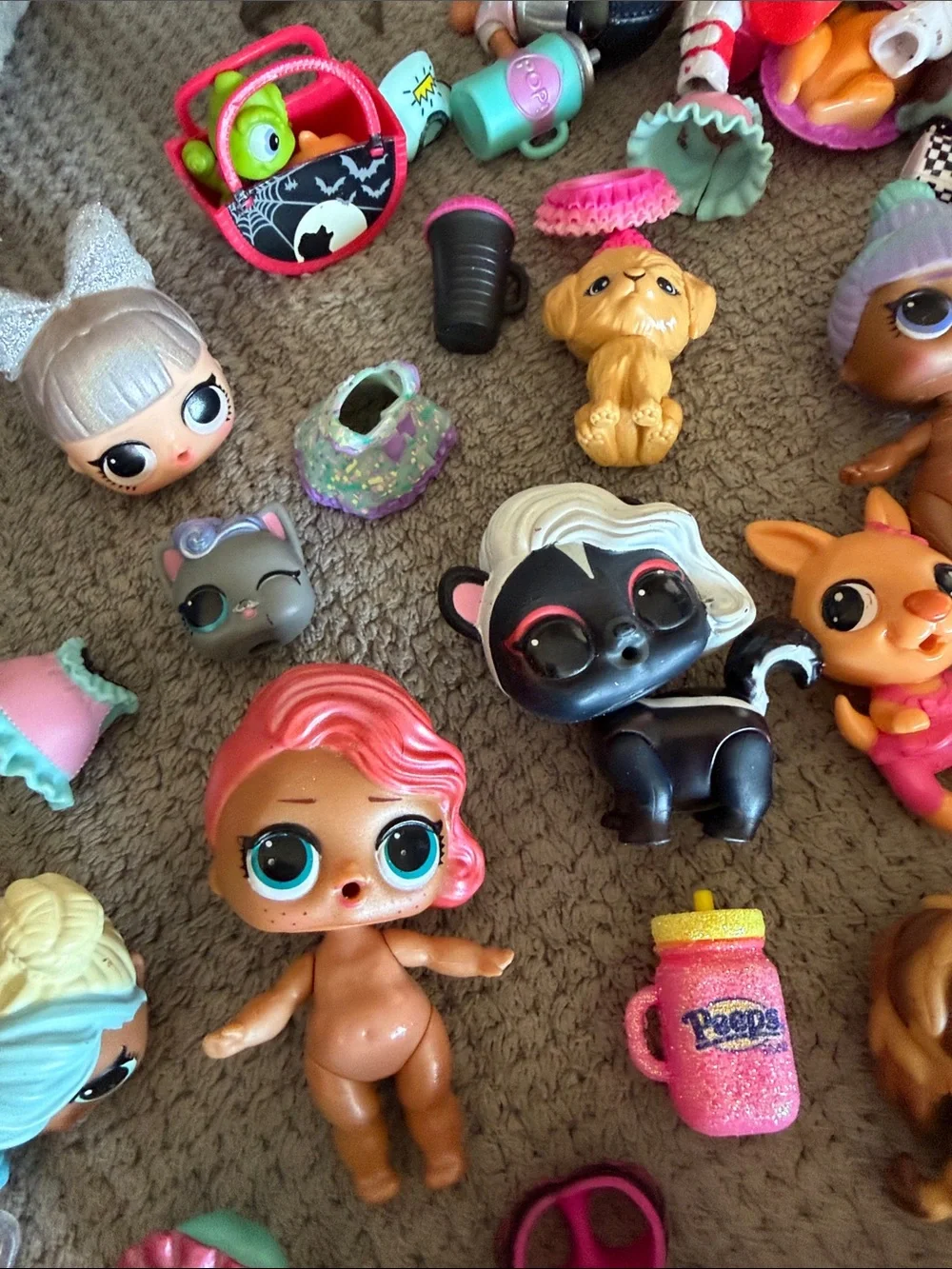 L.O.L. Surprise! Dolls Bundle with Pink, Yellow, Blue and Red Accents